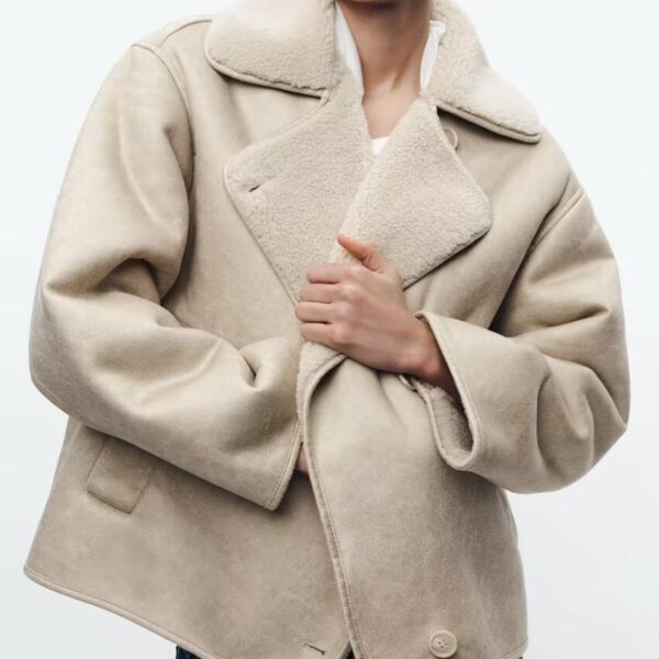 Bronzing Double Sided Jacket Coat