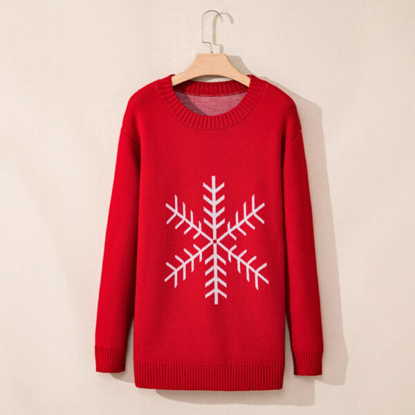 Christmas Pullover Sweater round Neck - Image 4